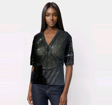 Nia Sequined Top