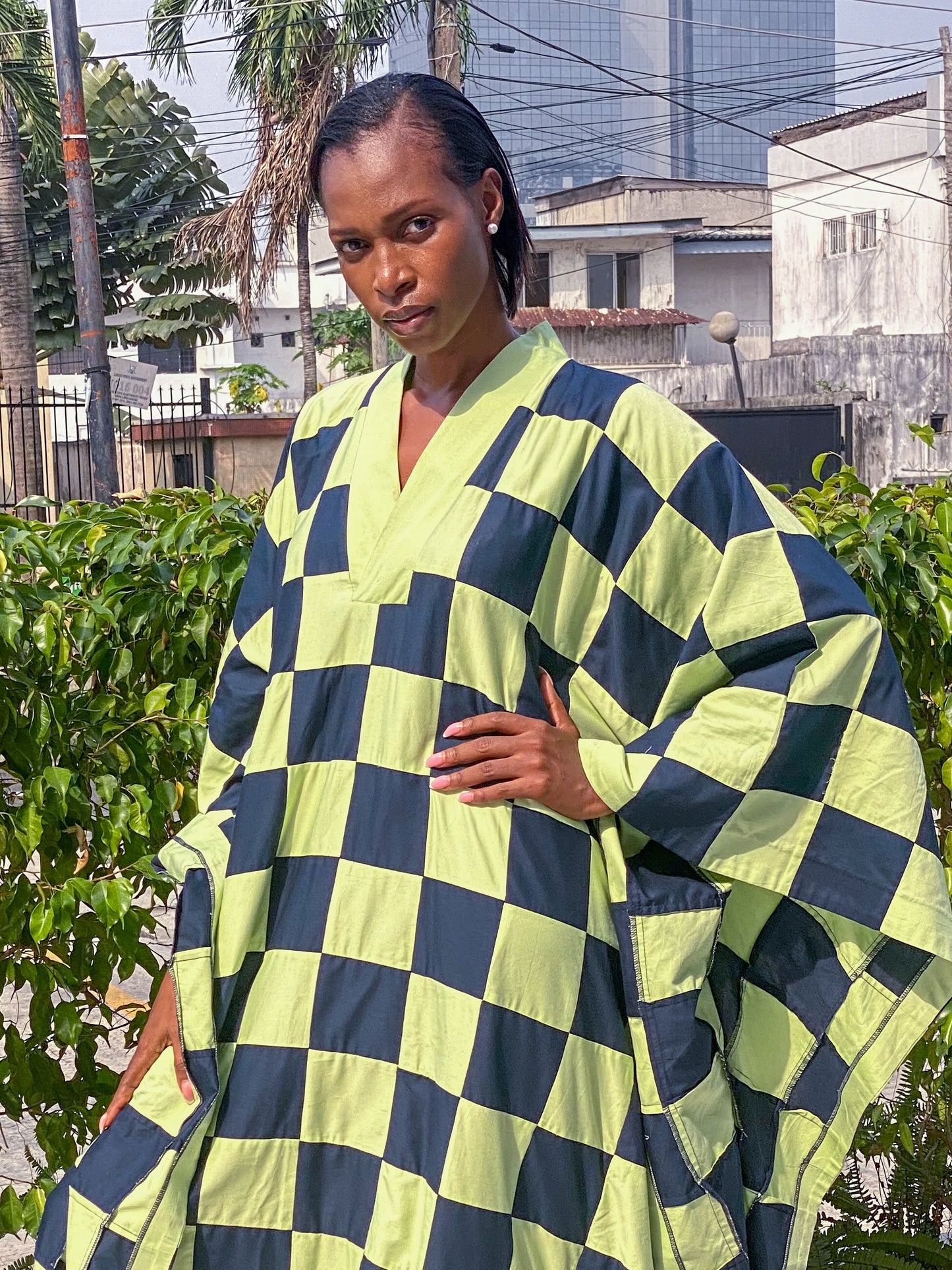 Checkred Kaftan