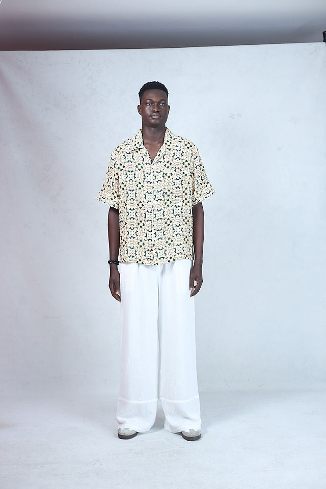 Odio Mimonet Lumen Men's Linen Pants — luxury African menswear by OM