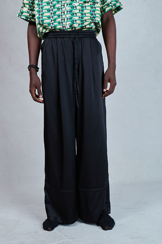 Odio Mimonet Lumen Men's Silk Pants — luxury African menswear by OM
