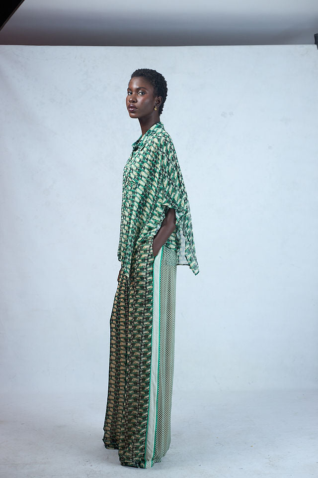 RAILY SILK COORDINATE SET