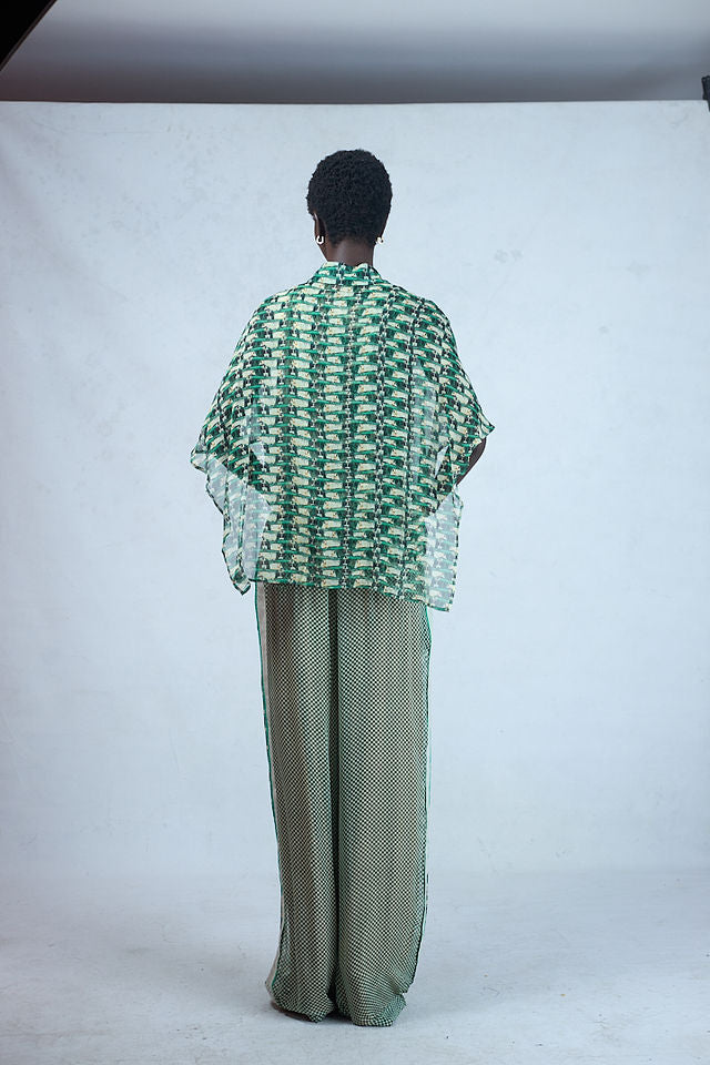 RAILY SILK COORDINATE SET