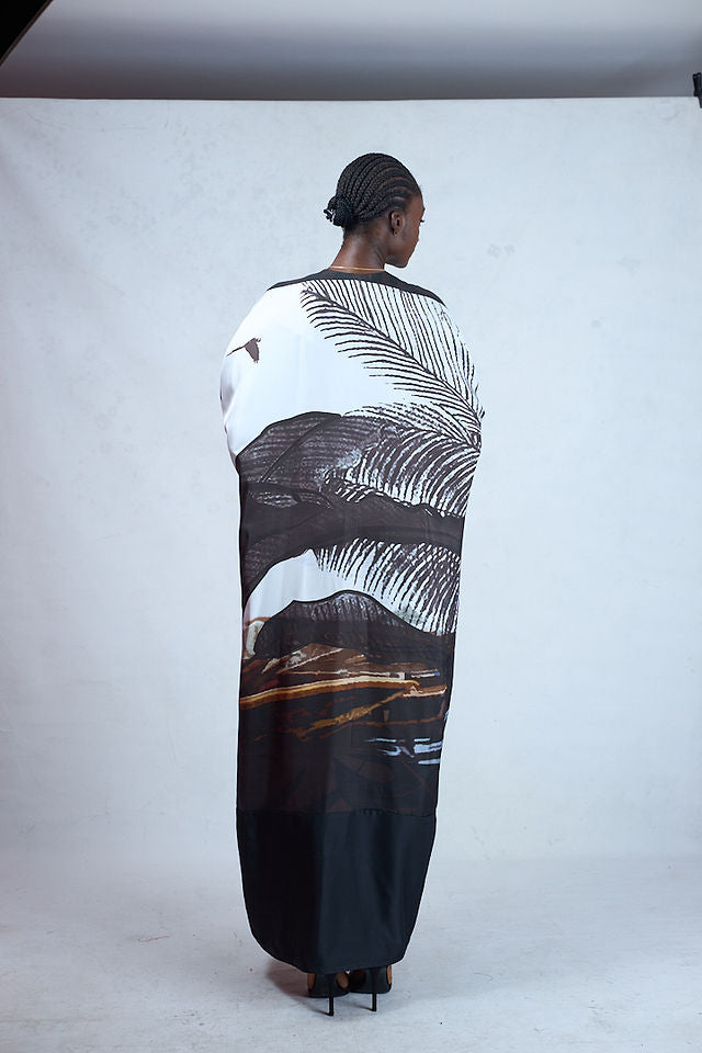 VIKKI OM SILK SCARF KAFTAN