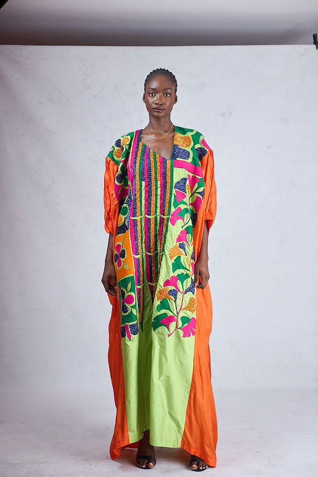 BEADED MONACO KAFTAN