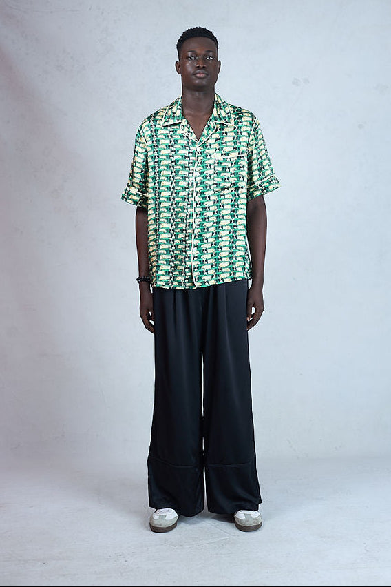 Odio Mimonet Mansa Men's Premium Cotton Shirt — luxury African menswear by OM