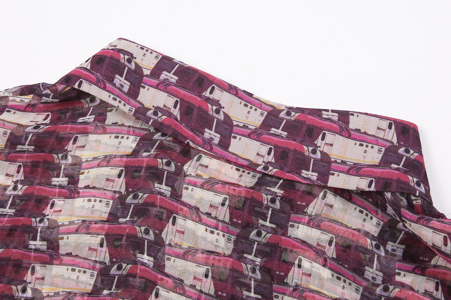 Raily pink silk coordinate set