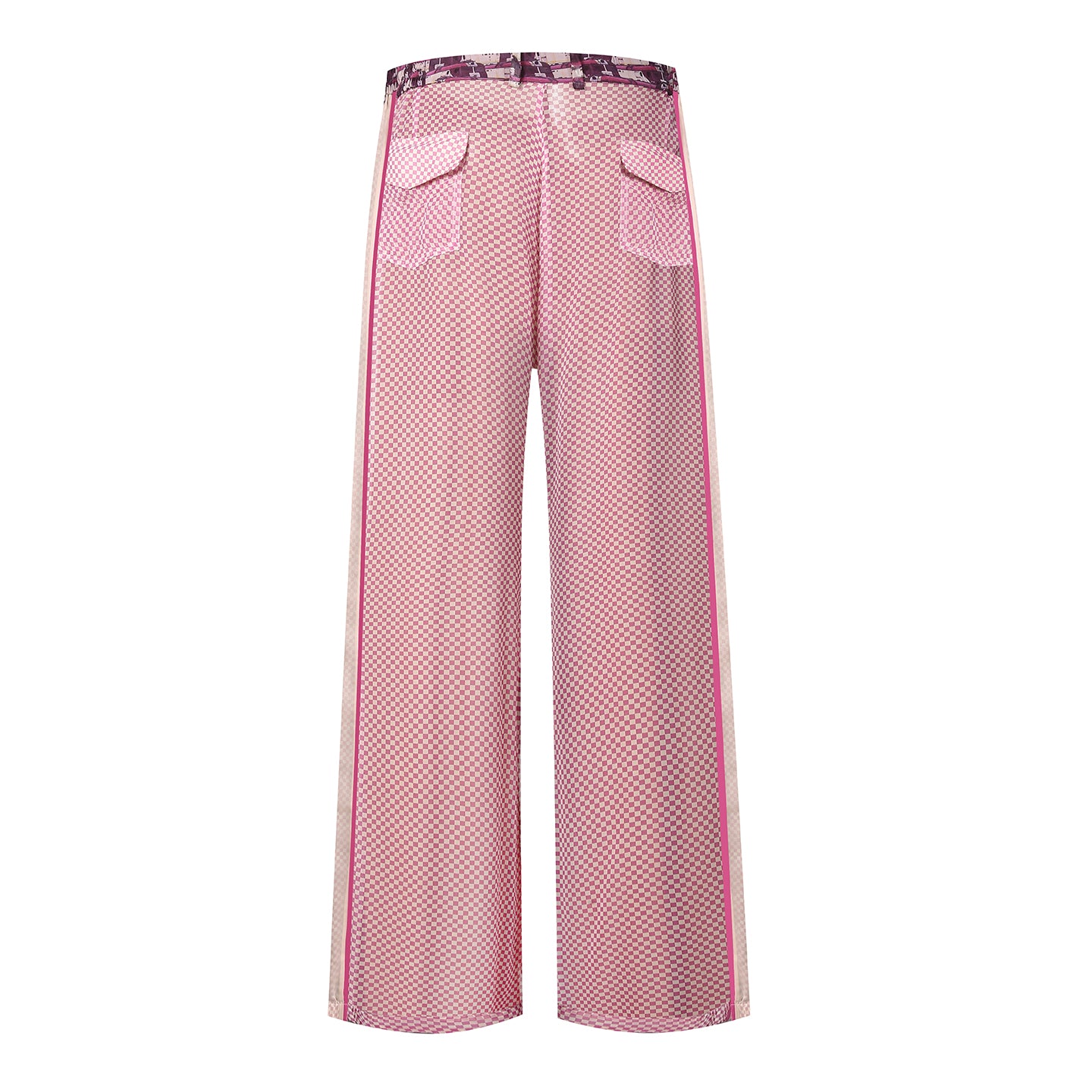 Raily pink silk coordinate set
