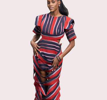 Aso-oke Dress