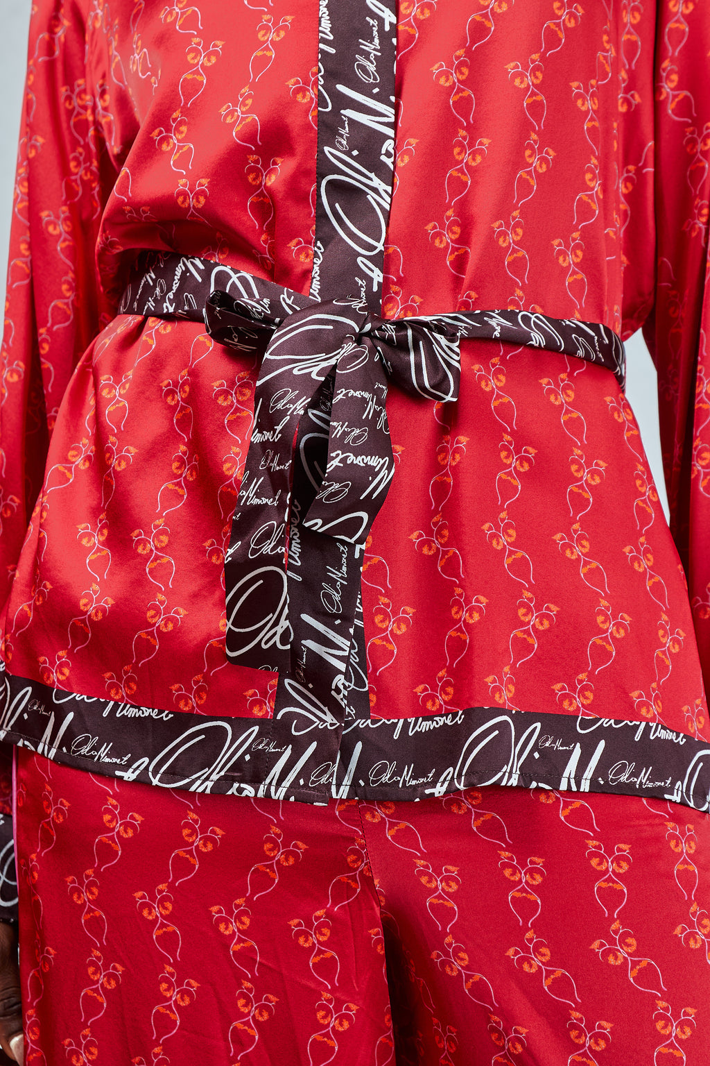 OMALISHA SILK LONG SLEEVE SET