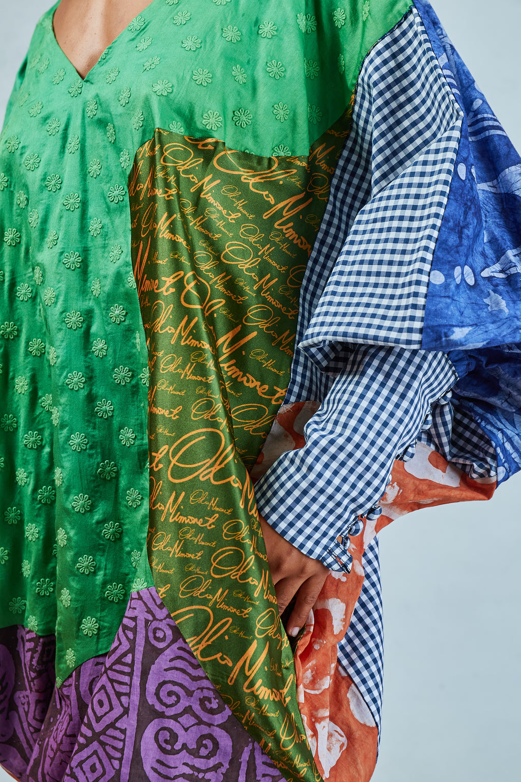 PORTIA BATIK LONG MEDELY KAFTAN