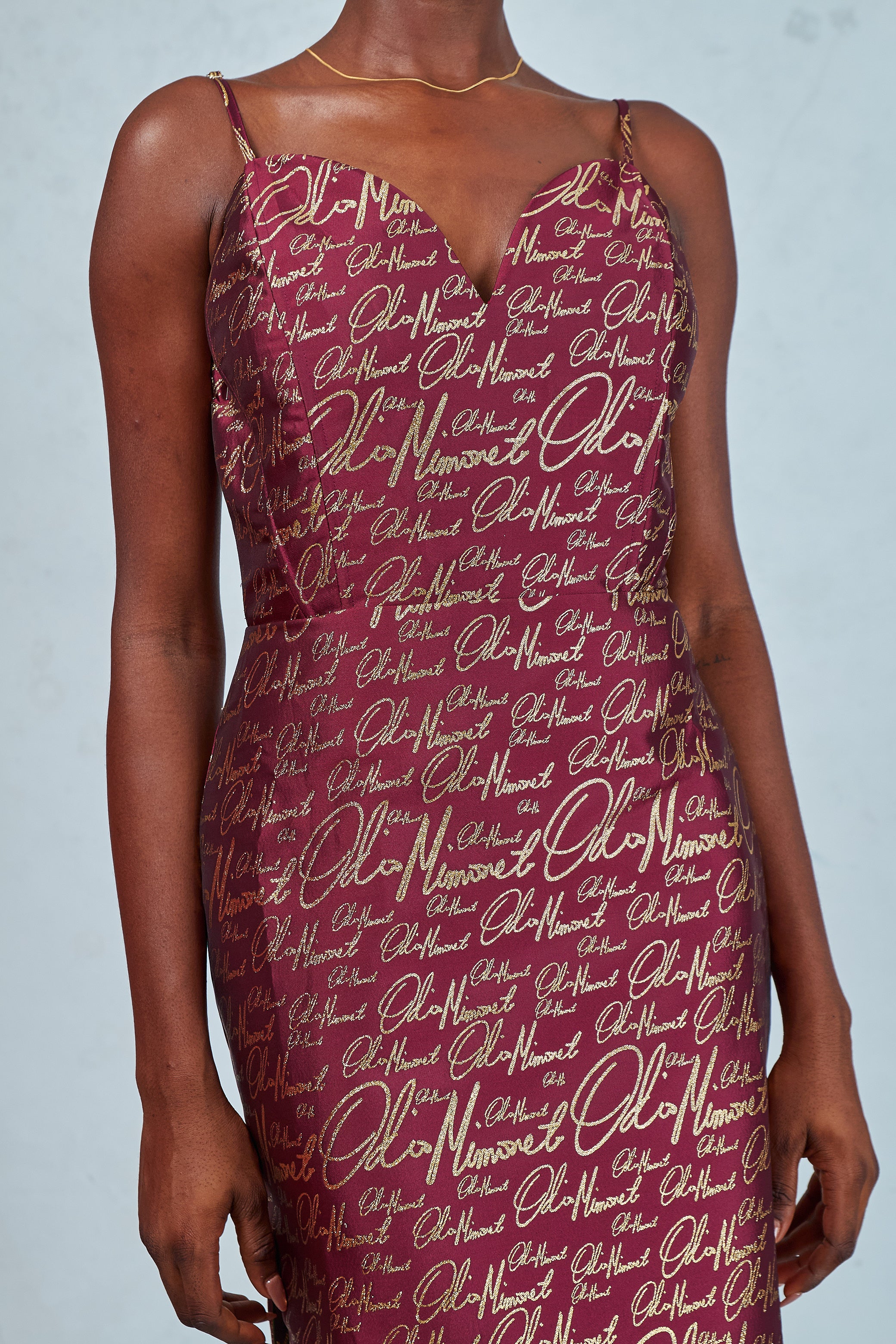 LYNN OM SIGNATURE MIDI DRESS