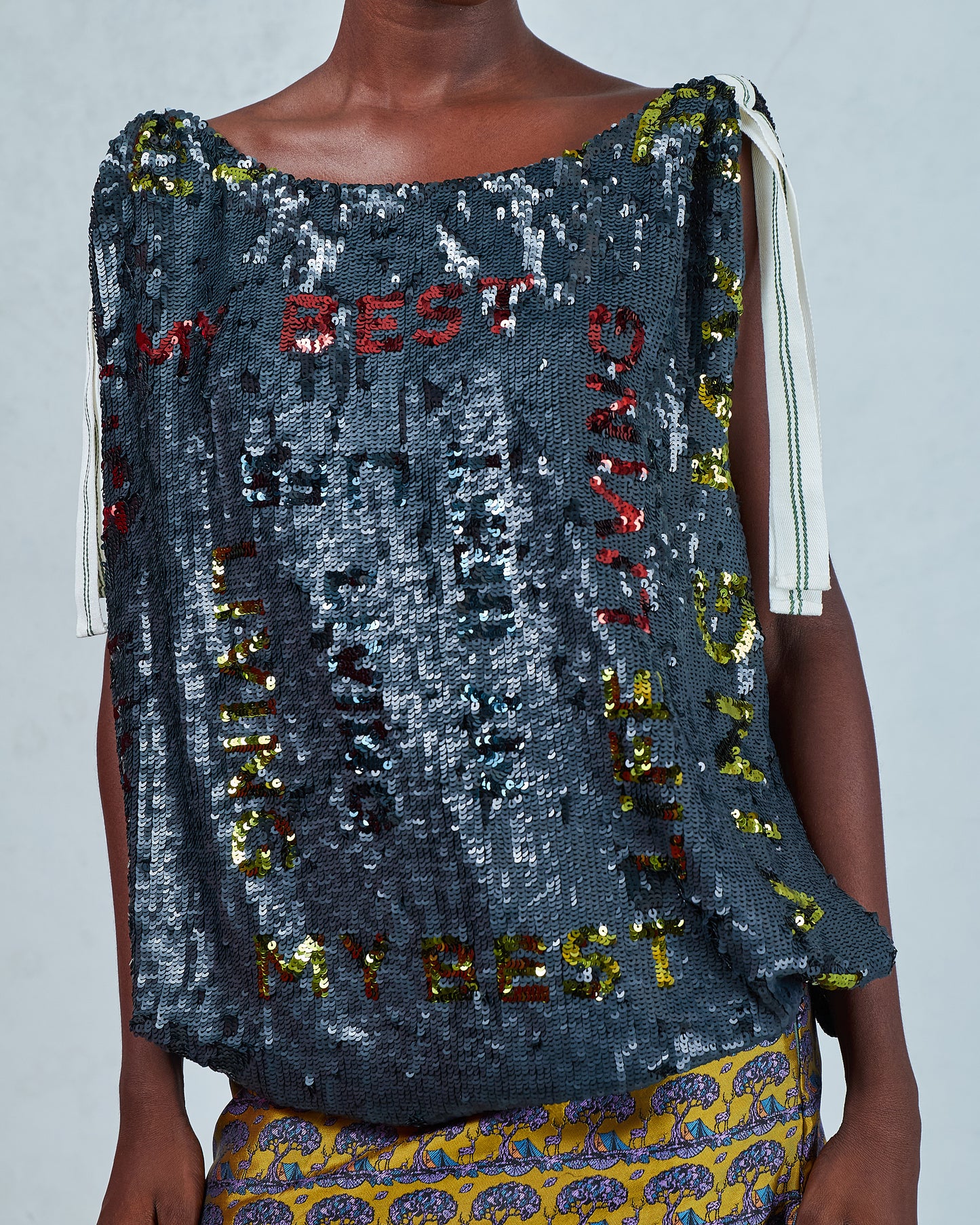sequin lmbl  blouse