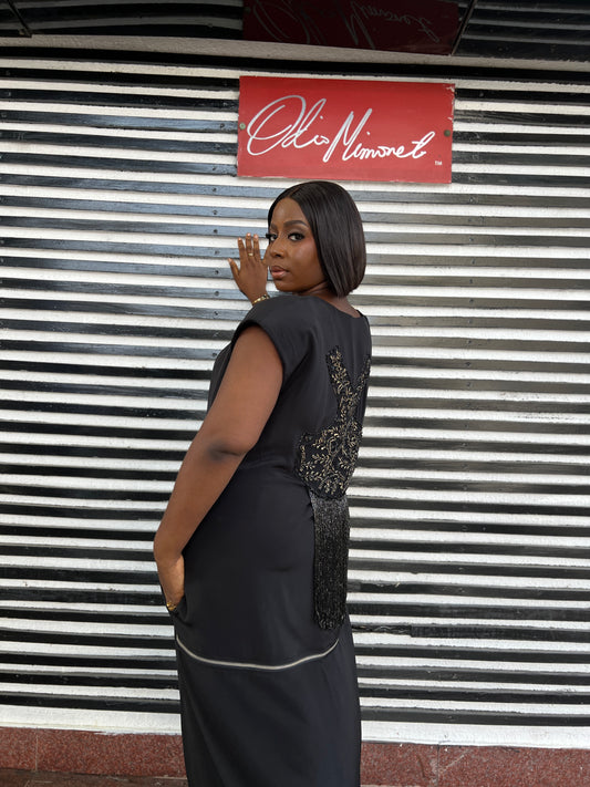 Pinafore Zip Dress