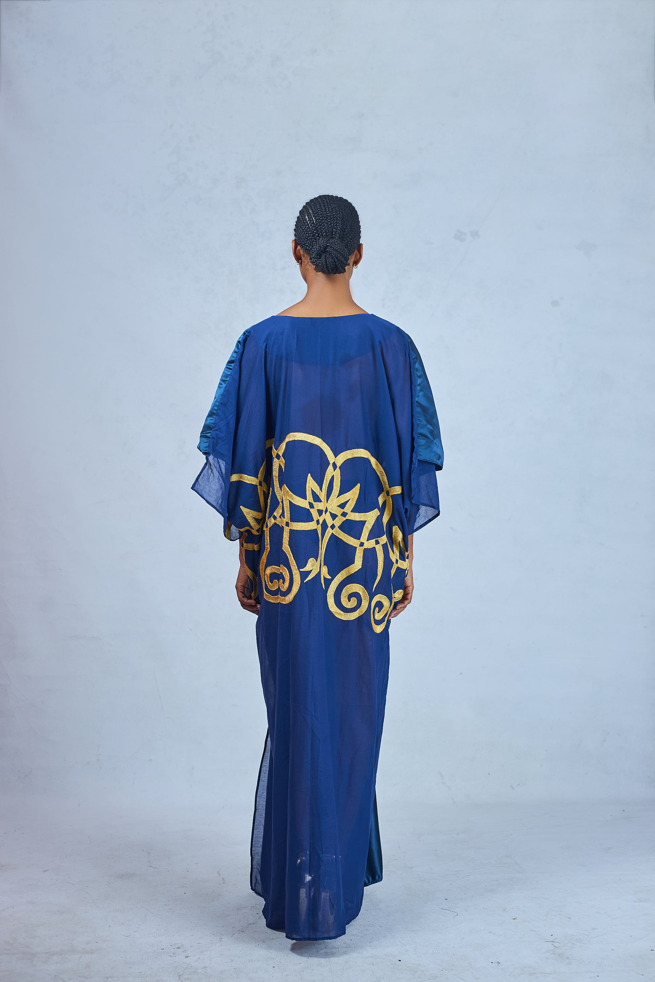 KAHINA EMBROIDERED KAFTAN