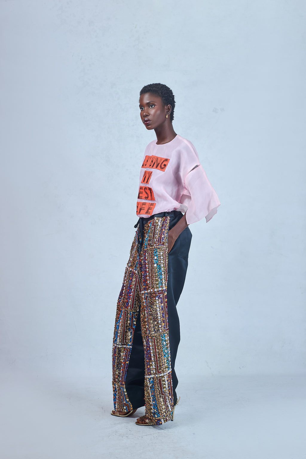 BEADED PANT