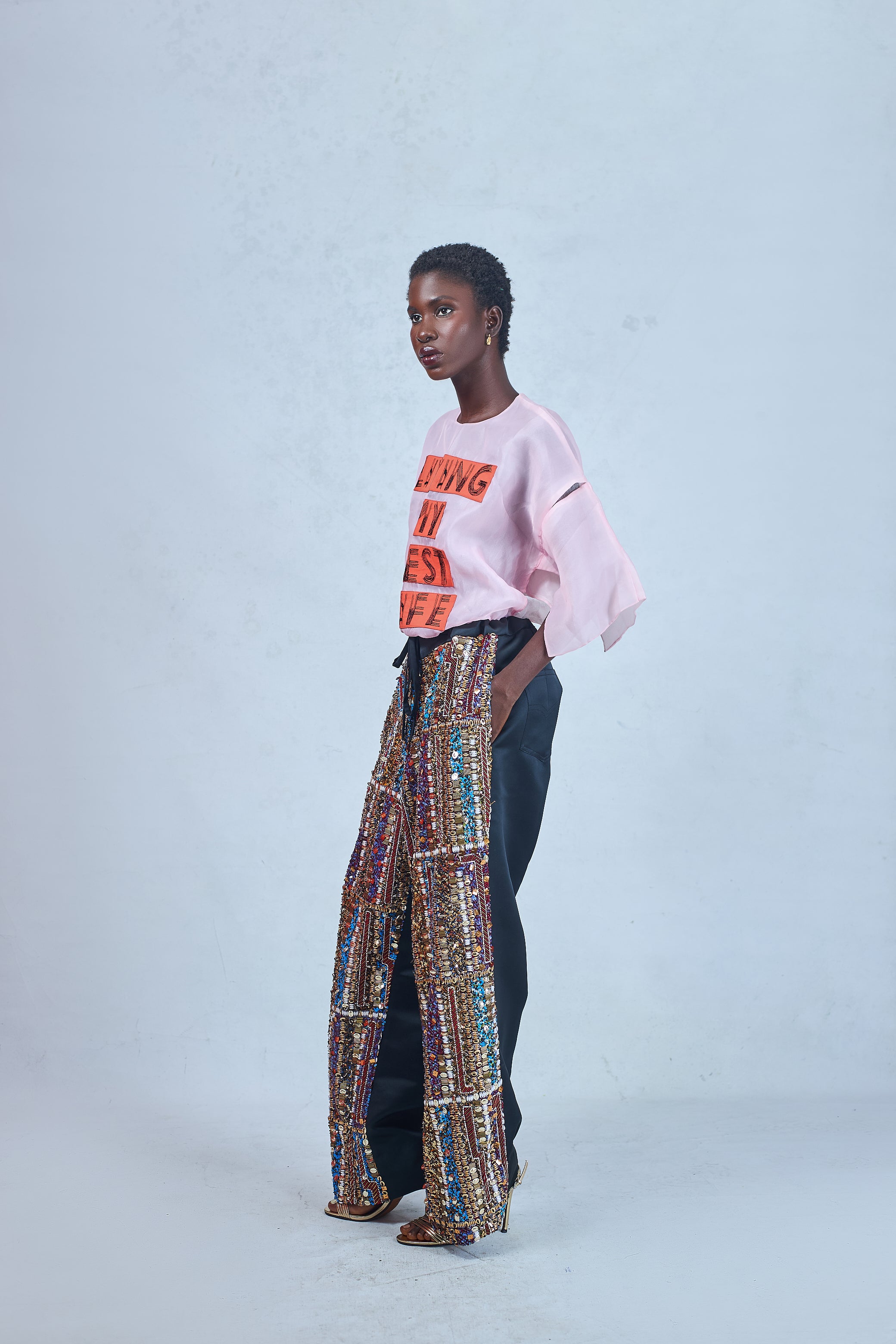 BEADED PANT