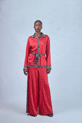 OMALISHA SILK LONG SLEEVE SET