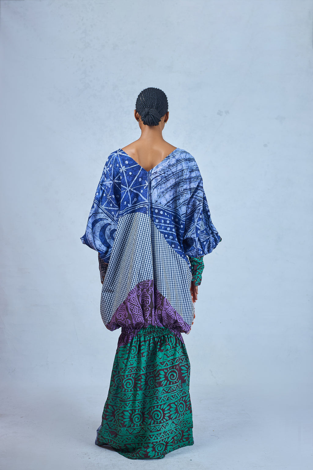 PORTIA BATIK LONG MEDELY KAFTAN