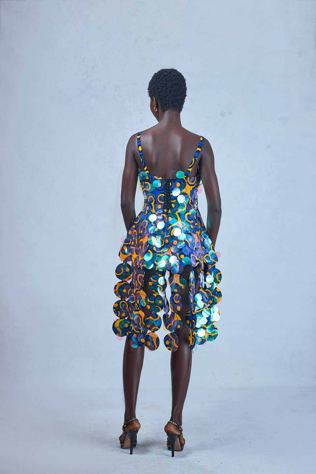 ROLLI ANKARA SEQUIN DRESS