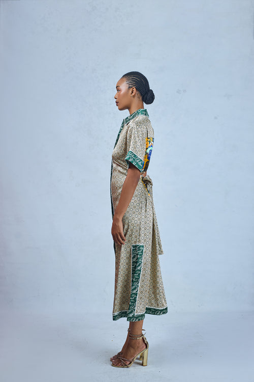 BETTY MIDI SHIRT DRESS