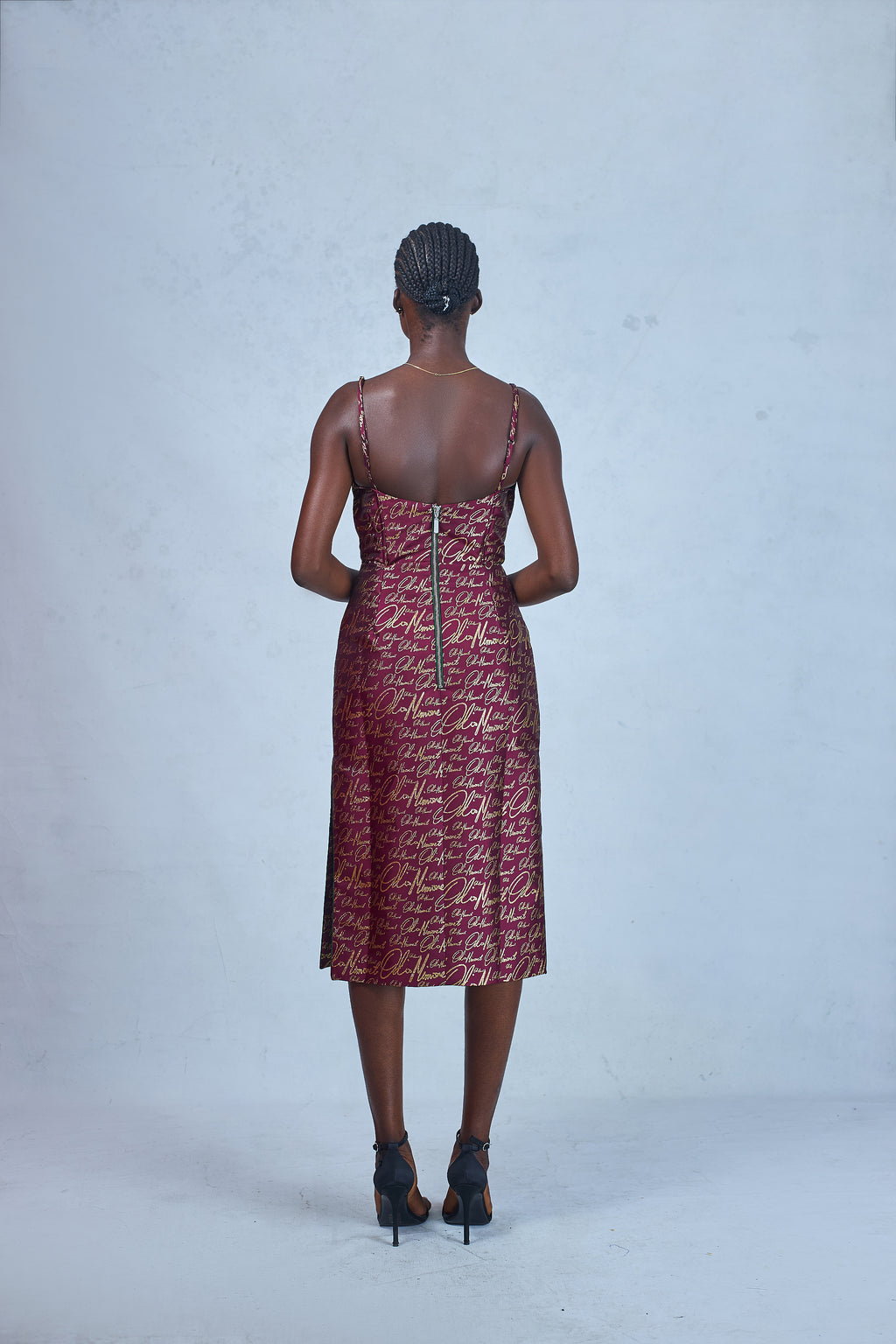 LYNN OM SIGNATURE MIDI DRESS