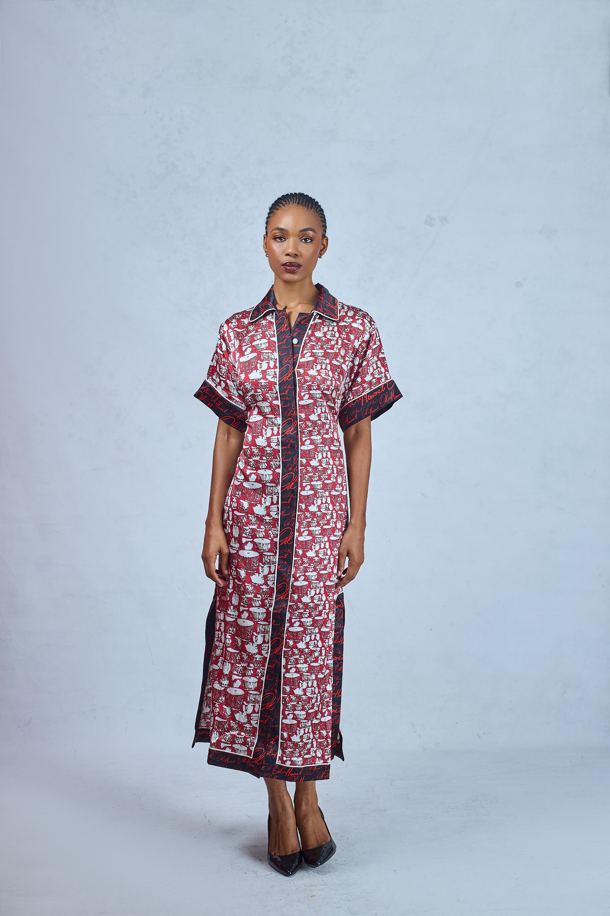 BETTY MIDI SHIRT DRESS