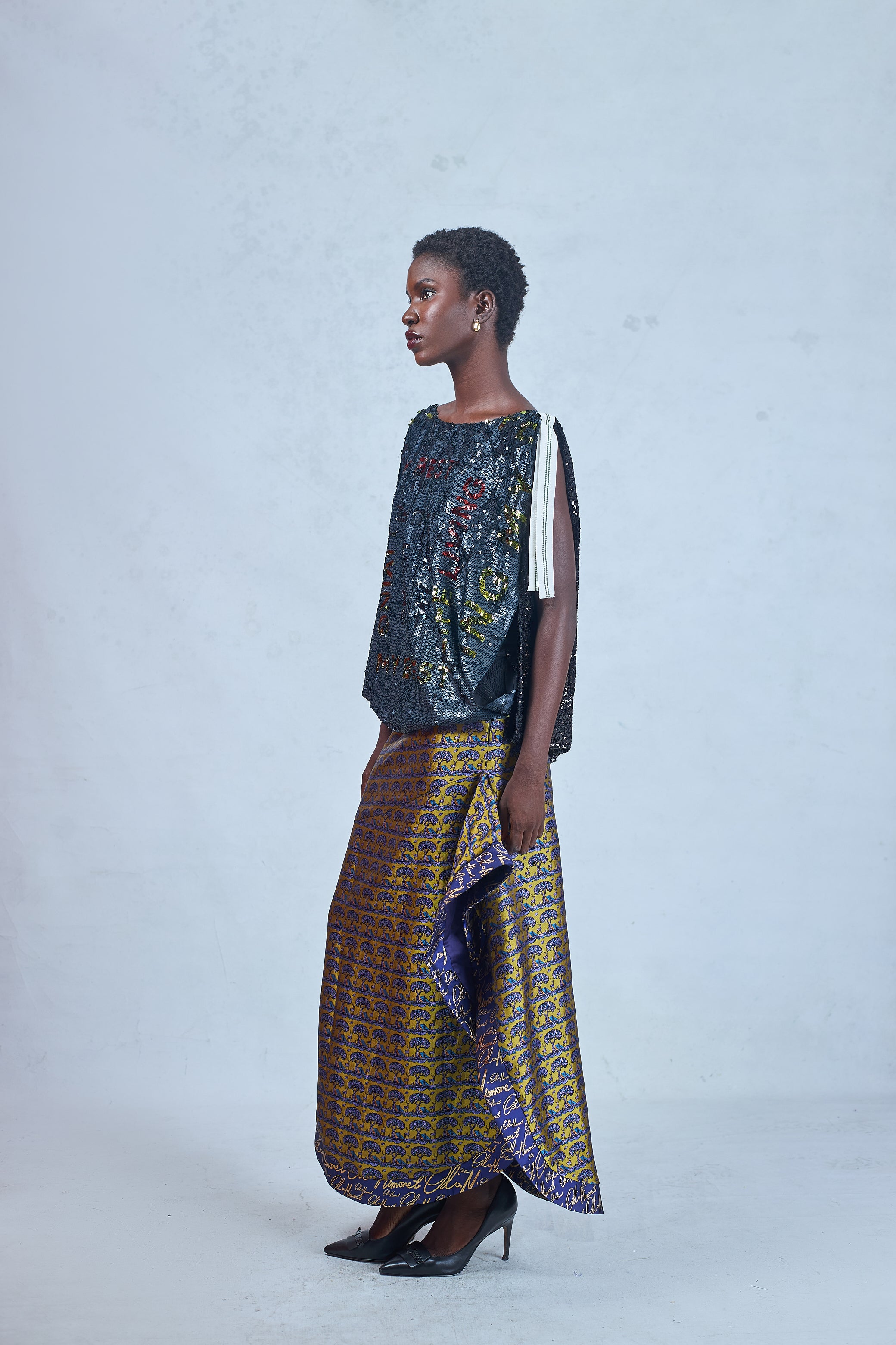 SEQUIN LMBL BLOUSE