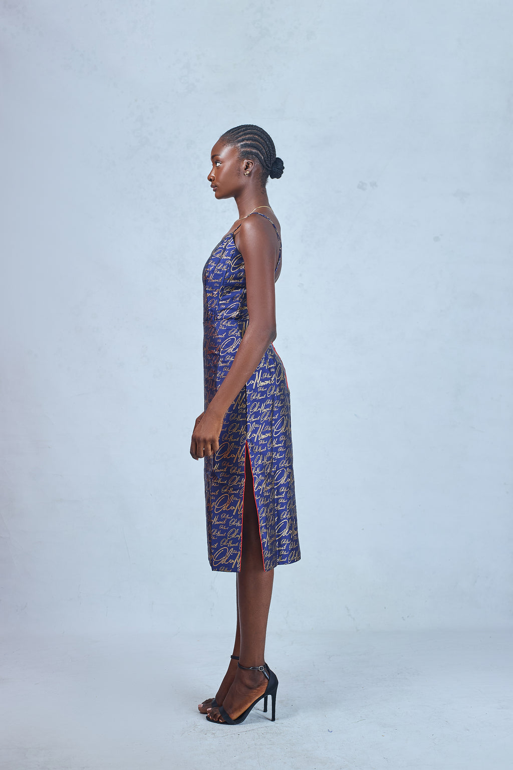 LYNN OM SIGNATURE MIDI DRESS