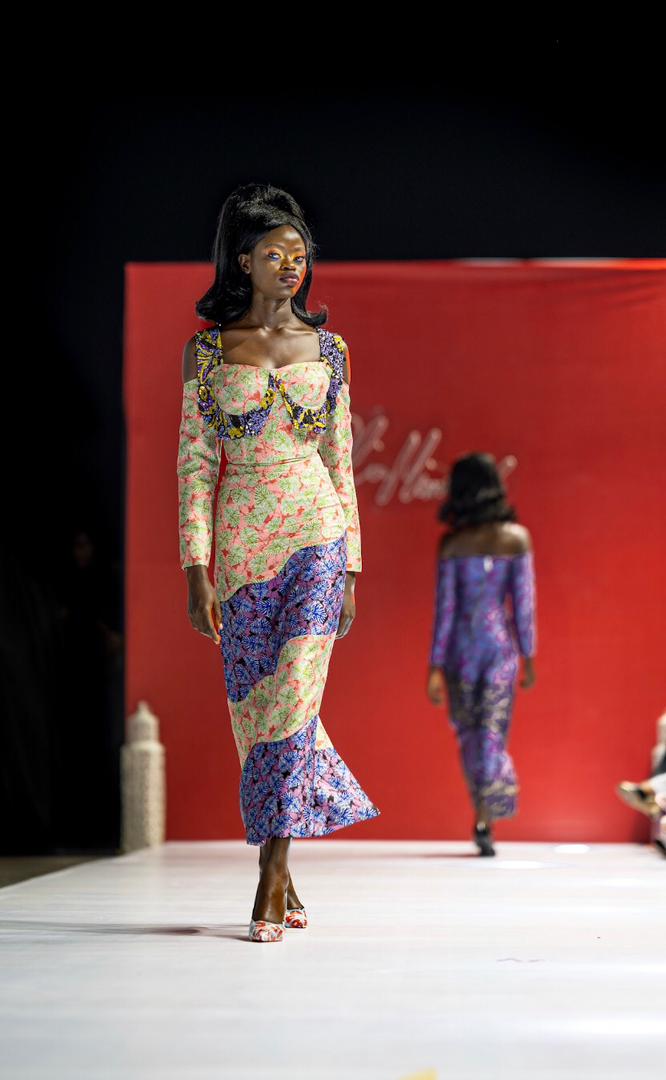 OMORE LEAF DRESS (PITCH)
