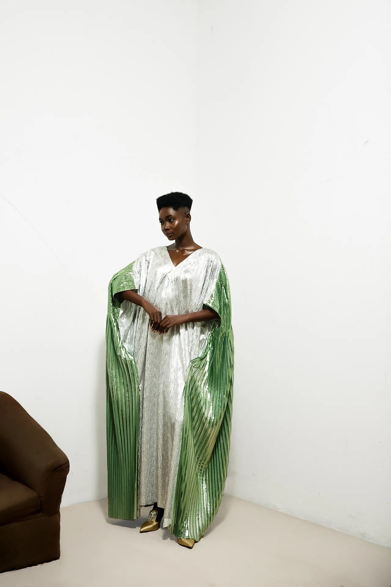 Three tone Lame Agbada