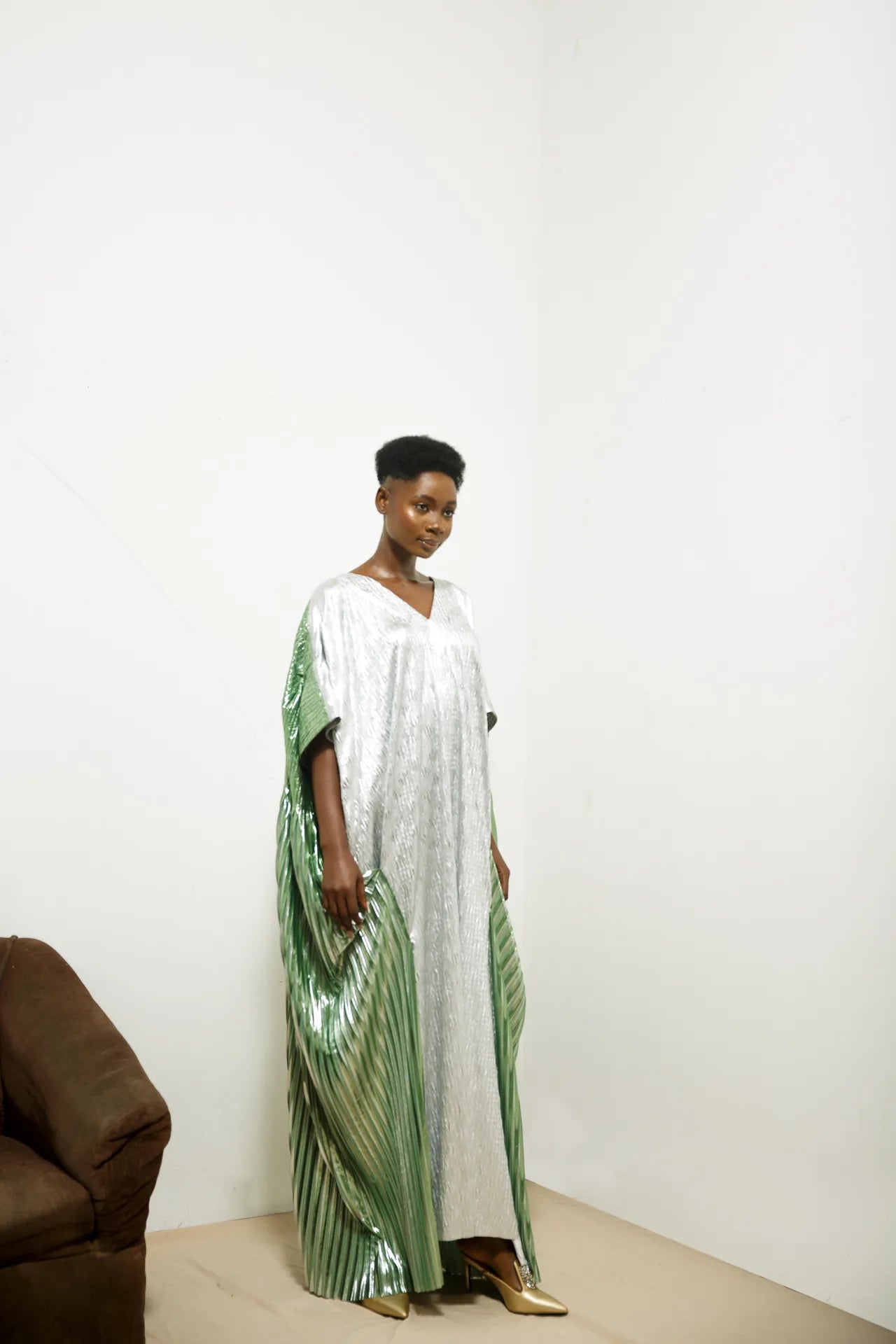 Three tone Lame Agbada