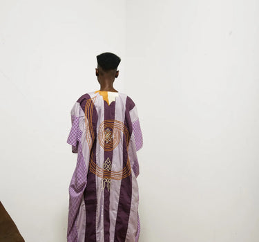 Stripe Kemebi Agbada